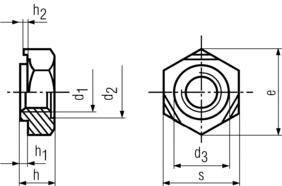 DIN 929 Hex weld nut specification